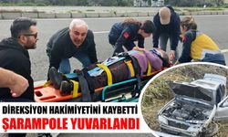 Nazilli'de korkutan kaza: 2 ağır yaralı