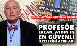 Profesör Ercan, Aydın’ın en güvenli ilçelerini açıkladı: Şehir Hastanesi’nin yerini eleştirdi