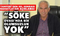 Tanyeri’den sel sonrası rahatlatan açıklama!