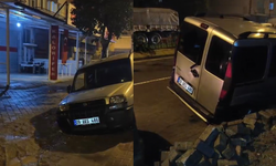 Nazilli’de yağmur hasarı: Araçlar zarar gördü