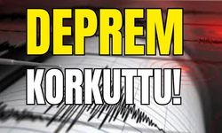 4,1 büyüklüğünde deprem korkuttu!