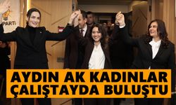 Aydın AK Kadınlar çalıştaysa buluştu