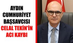Aydın Cumhuriyet Başsavcısı Celal Tekin’in acı kaybı