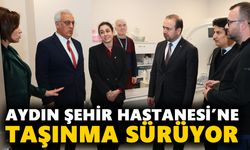Aydın Şehir Hastanesi’ne taşınma sürüyor