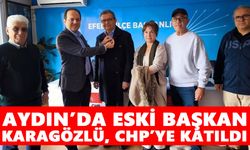 Aydın’da eski başkan Karagözlü, CHP’ye katıldı