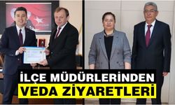 Aydın’da milli eğitim müdürleri yeni görev yerlerinde