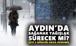 Aydın’da sağanak yağışlar sürecek mi? 8 Şubat - 12 Şubat hava durumu