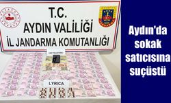 Aydın’da sokak satıcısına suçüstü