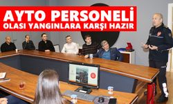AYTO personeli olası yangınlara karşı hazır