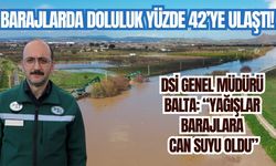 Barajlarda doluluk oranı yüzde 42’ye ulaştı