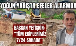 Başkan Yetişkin: “Tüm ekiplerimiz 7/24 sahada”