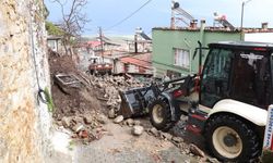 Bozdoğan'da yağmur yıkımı