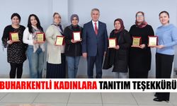 Buharkentli kadınlara tanıtım teşekkürü