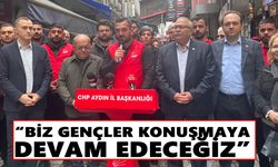 CHP Aydın Gençlik Kolları’ndan tutuklamalara tepki!