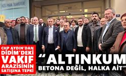 CHP Aydın’dan Didim’deki vakıf arazisinin satışına tepki