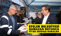 Efeler Belediyesi Ramazan boyunca iftar sofrası kuracak