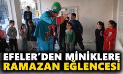 Efeler’den miniklere Ramazan eğlencesi