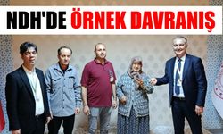 Nazilli'de kaybedilen ziynet eşyası sahibine teslim edildi