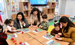 Kuşadası’nda minik eller hünerlerini sergiledi