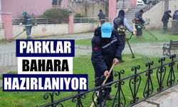 Nazilli Belediyesi'nden temizlik hamlesi: Parklar bahara hazırlanıyor