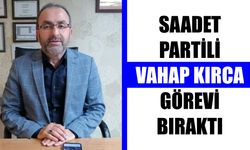Nazilli siyasetinde flaş gelişme: Vahap Kırca görevini bıraktı
