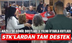 Nazilli'de Gönül Dostları 3. yılını iftarla kutladı