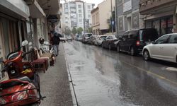 Nazilli'de yağmur başladı