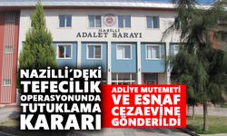 Nazilli’de aralarında kamu görevlilerinin olduğu tefecilik operasyonunda 2 kişi tutuklandı