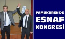 Pamukören'de esnaf kongresi