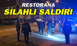 Restorana silahlı saldırı: Şüpheliler kaçtı