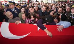 Şehit pilot İbrahim Bolat, İzmir’de defnedildi