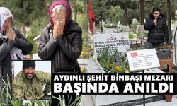 Aydınlı şehit binbaşı mezarı başında anıldı