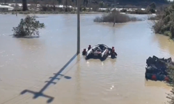 Sera üzerinde mahsur kalanlar kurtarıldı