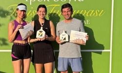 Sökeli Alagöz çifti teniste Aydın’ın gururu oldu