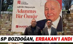 SP Bozdoğan, Erbakan'ı andı