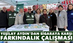 Yeşilay Aydın’dan sigaraya karşı farkındalık çalışması