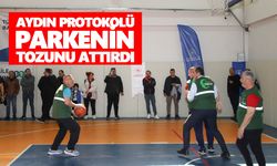 Aydın protokolü parkenin tozunu attırdı