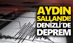 Aydın sallandı! Denizli’de deprem