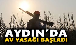 Aydın’da av yasağı başladı
