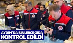 Aydın’da binlerce gıda kontrol edildi