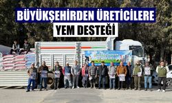 Aydın’da hayvancılığa destek hamlesi: Üreticilere yem desteği verildi