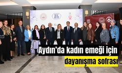 Aydın’da kadın emeği için dayanışma sofrası