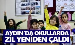 Aydın’da okullarda zil yeniden çaldı: 188 bin öğrenci ders başı yaptı