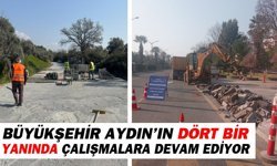 Aydın’da yollar için kapsamlı çalışma sürüyor