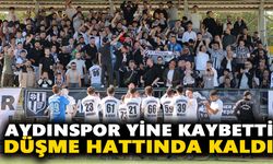 Aydınspor yine kaybetti, düşme hattında kaldı