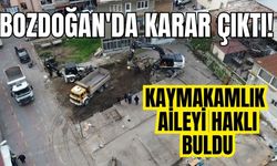 Bozdoğan’da mülkiyet tartışması