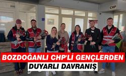 Bozdoğanlı CHP'li gençlerden duyarlı davranış