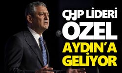 CHP lideri Özel, Aydın’a geliyor