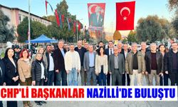 CHP'li başkanlar Nazilli'de buluştu: Vatandaşla birlikte iftar yaptılar