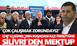 CHP’li Günel’den Kuşadası ilçe örgütüne Silivri’den mektup